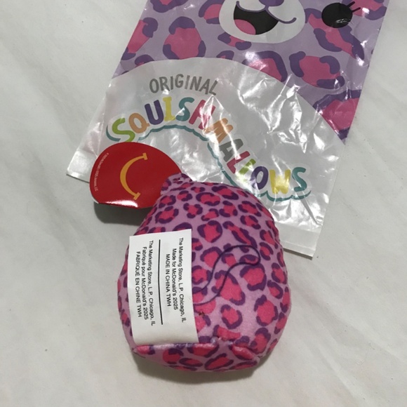 Squishmallows Rossi McDonald's Happy Meal Toy 2025 Cheetah - Picture 3 of 3